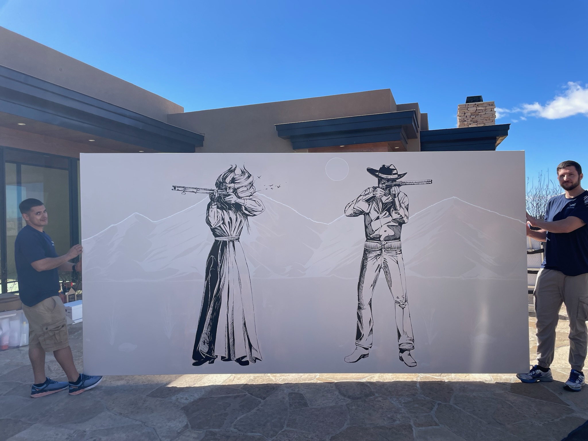 Moving a Painting
